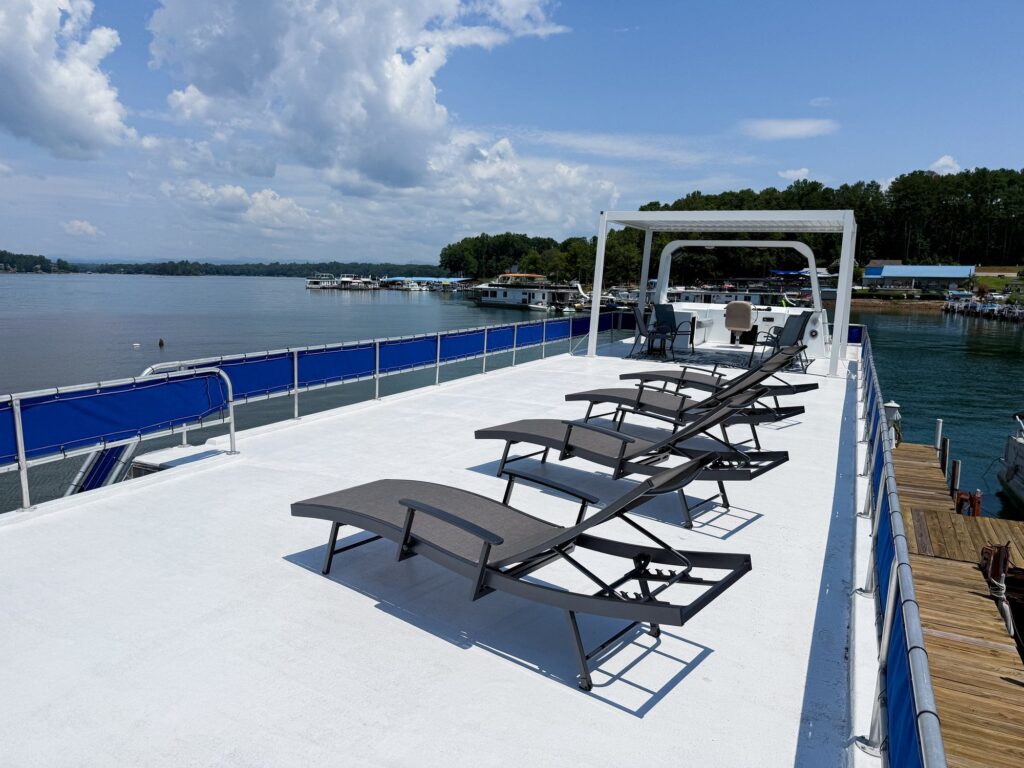 The top sun deck