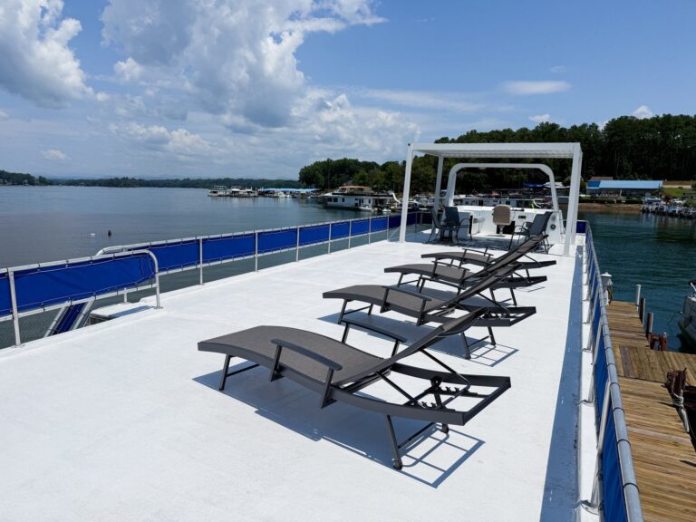 The top sun deck